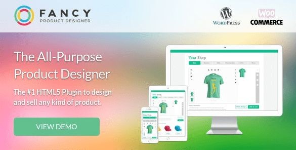 Fancy Product Designer 6.1.8 - WooCommerce WordPress